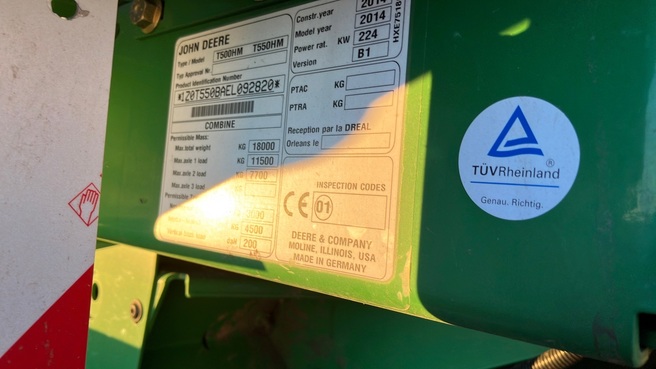 John Deere T550 HM 64600030731156 © GM Bilder