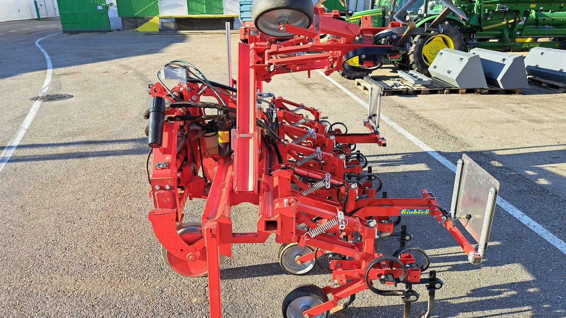 EinbÃ¶ck Hackgerät CHOPSTAR 5-90 EMS 6 Reihig + ROW-GUARD 500 65545446760984 © GM Bilder
