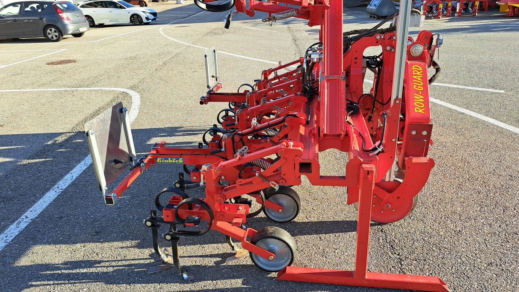 EinbÃ¶ck Hackgerät CHOPSTAR 5-90 EMS 6 Reihig + ROW-GUARD 500 65545446760986 © GM Bilder