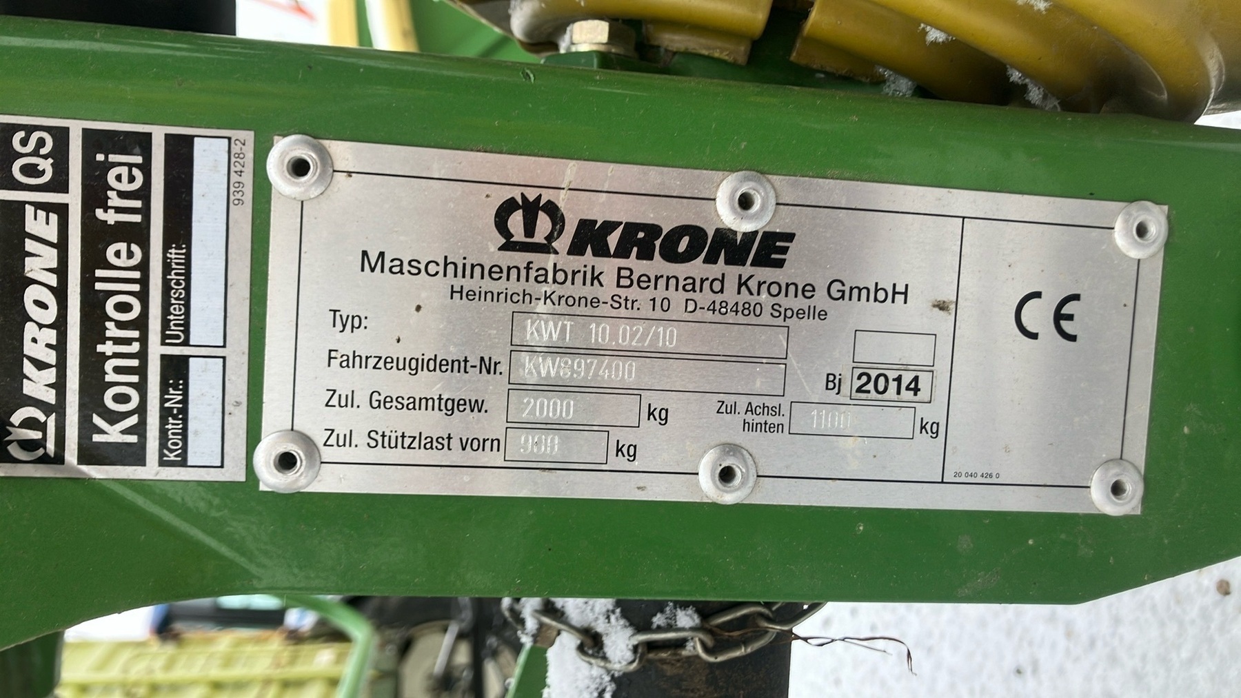 Krone Kreiselheuer  KWT 10.02/10 66021269355437403210 © GM Bilder