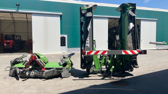 Fendt Slicer 911 TLKC & Slicer 3060 Mähkombination  66483502114296 © GM Bilder