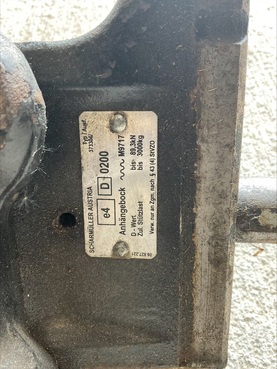 ScharmÃ¼ller Kugelzugmaul K80 6831538910 © GM Bilder