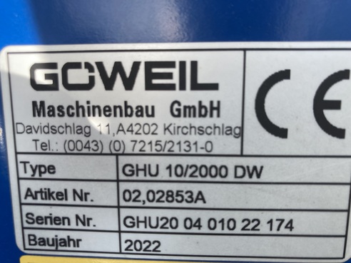 GÃ¶weil GHU 10/2000DW 683748608 © GM Bilder