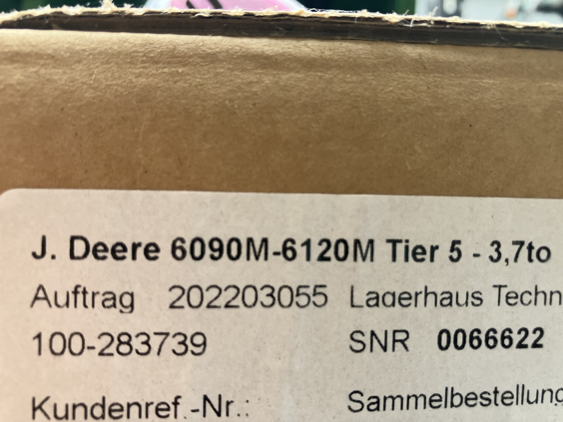 Stemplinger Fronthydraulik + Frontzapfwelle John Deere 6M 6837519310 © GM Bilder