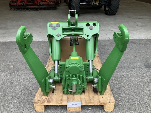 Stemplinger Fronthydraulik + Frontzapfwelle John Deere 6M 683751934 © GM Bilder