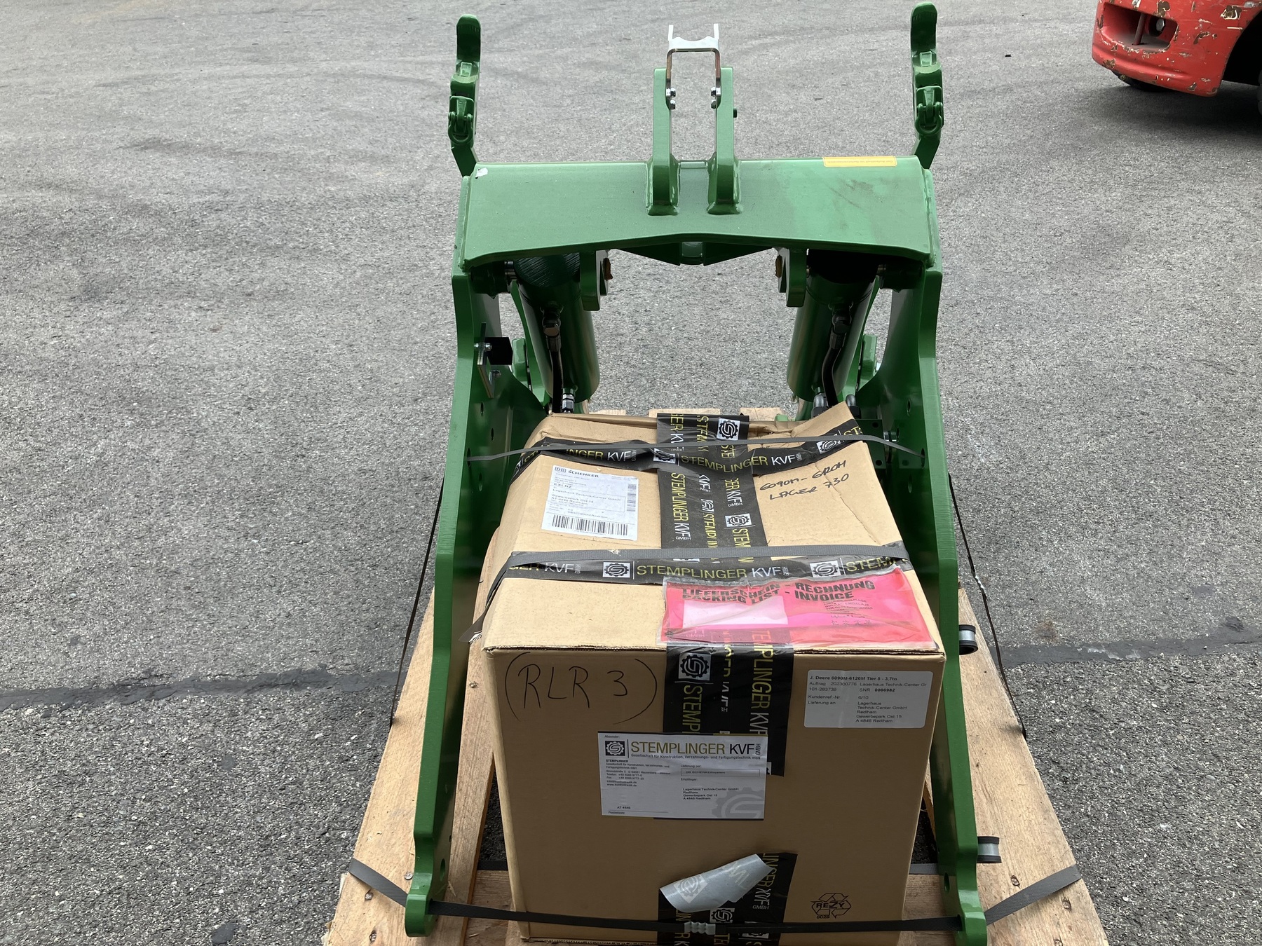 Stemplinger Fronthydraulik John Deere 6M 683783836 © GM Bilder