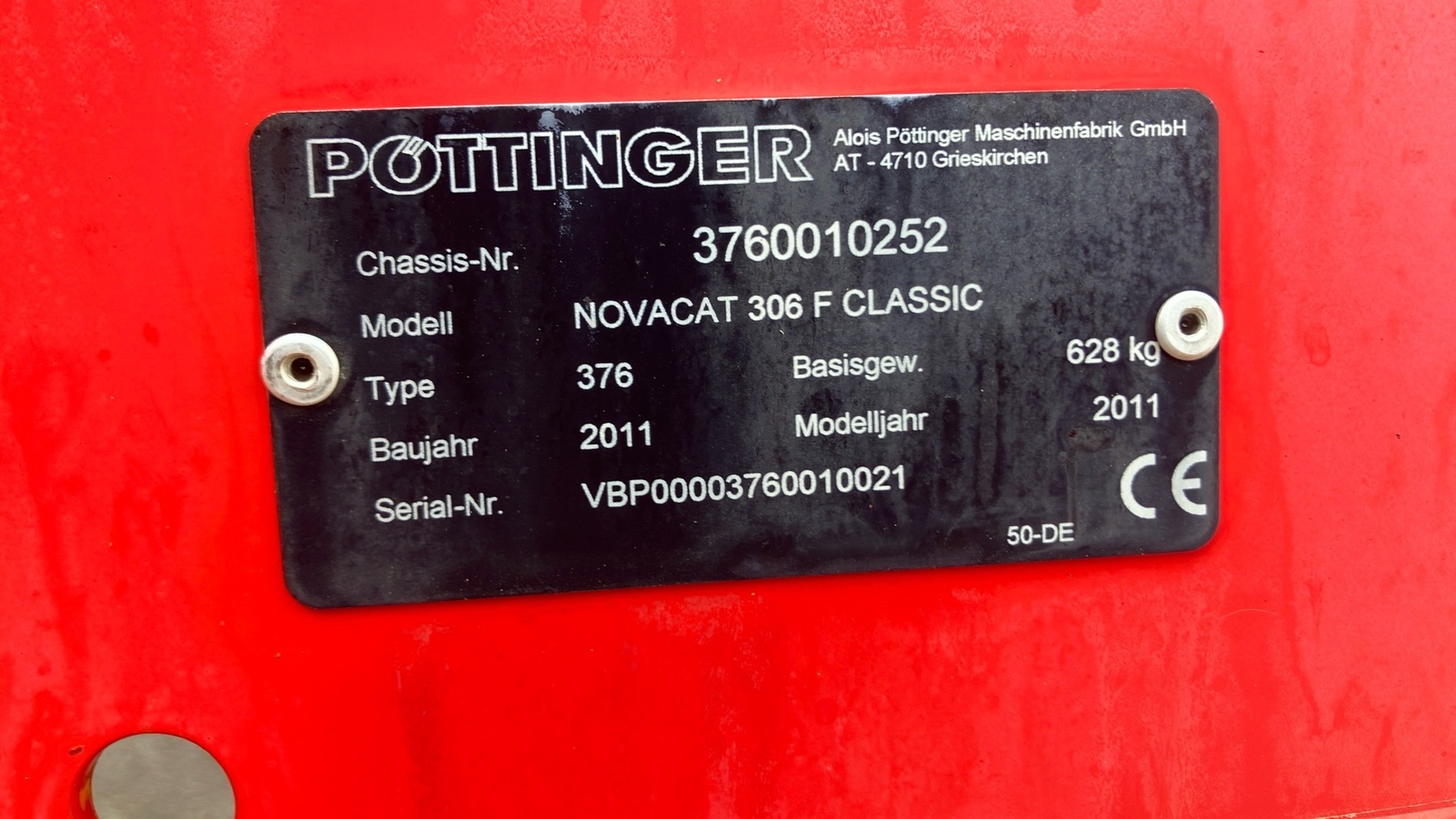 PÃ¶ttinger Novacat 306 F Classic 6838485512 © GM Bilder