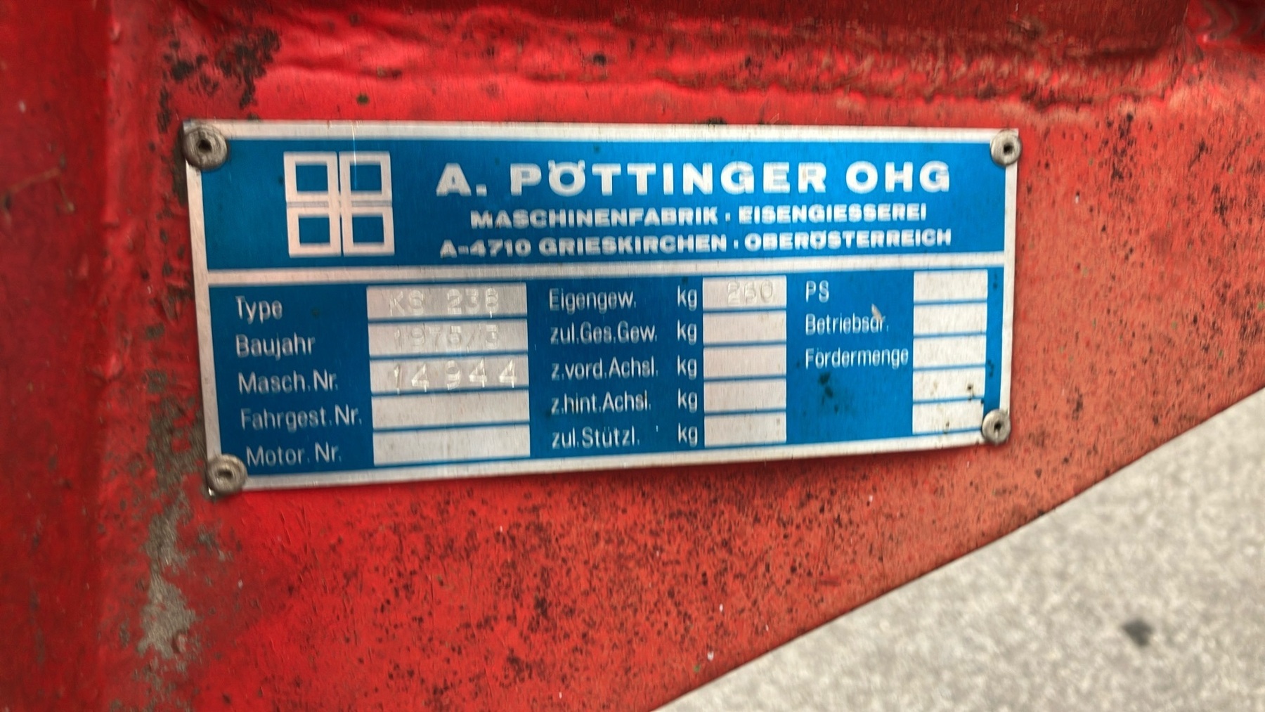 PÃ¶ttinger KS 238 6838752310 © GM Bilder