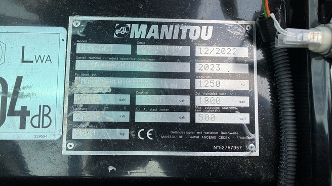 Manitou Teleskoplader ULM 412 Classic 8990220 © GM Bilder