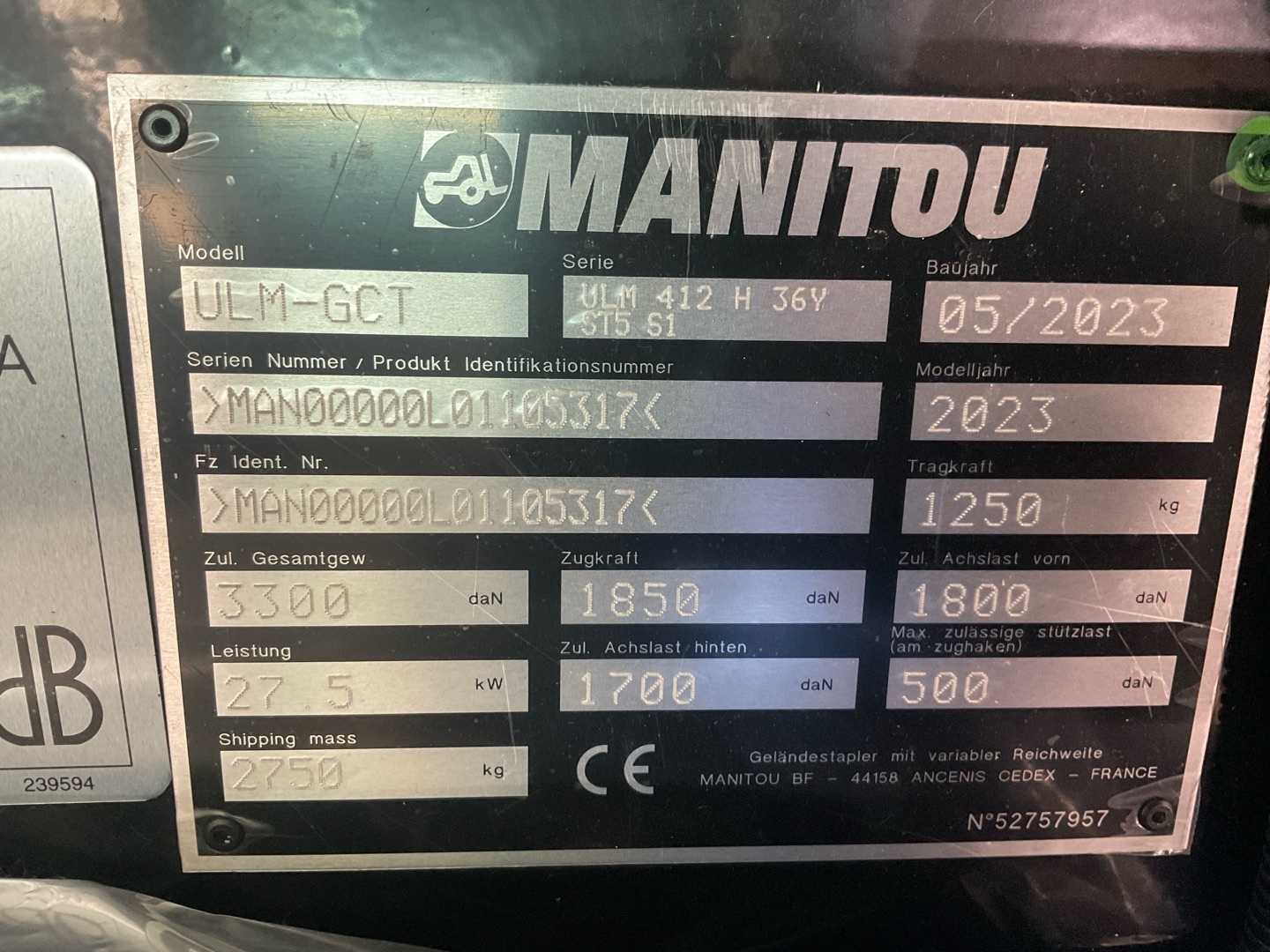 Manitou ULM 412 H Classic 10531717 © GM Bilder