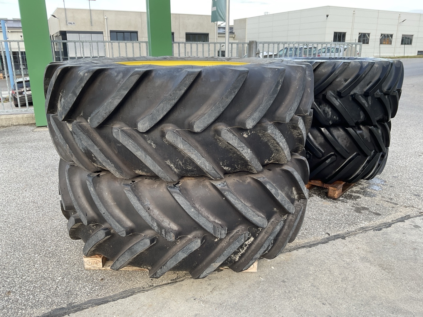 Michelin John Deere 650/65R42 und 600/65R28 6757539221331101 © GM Bilder
