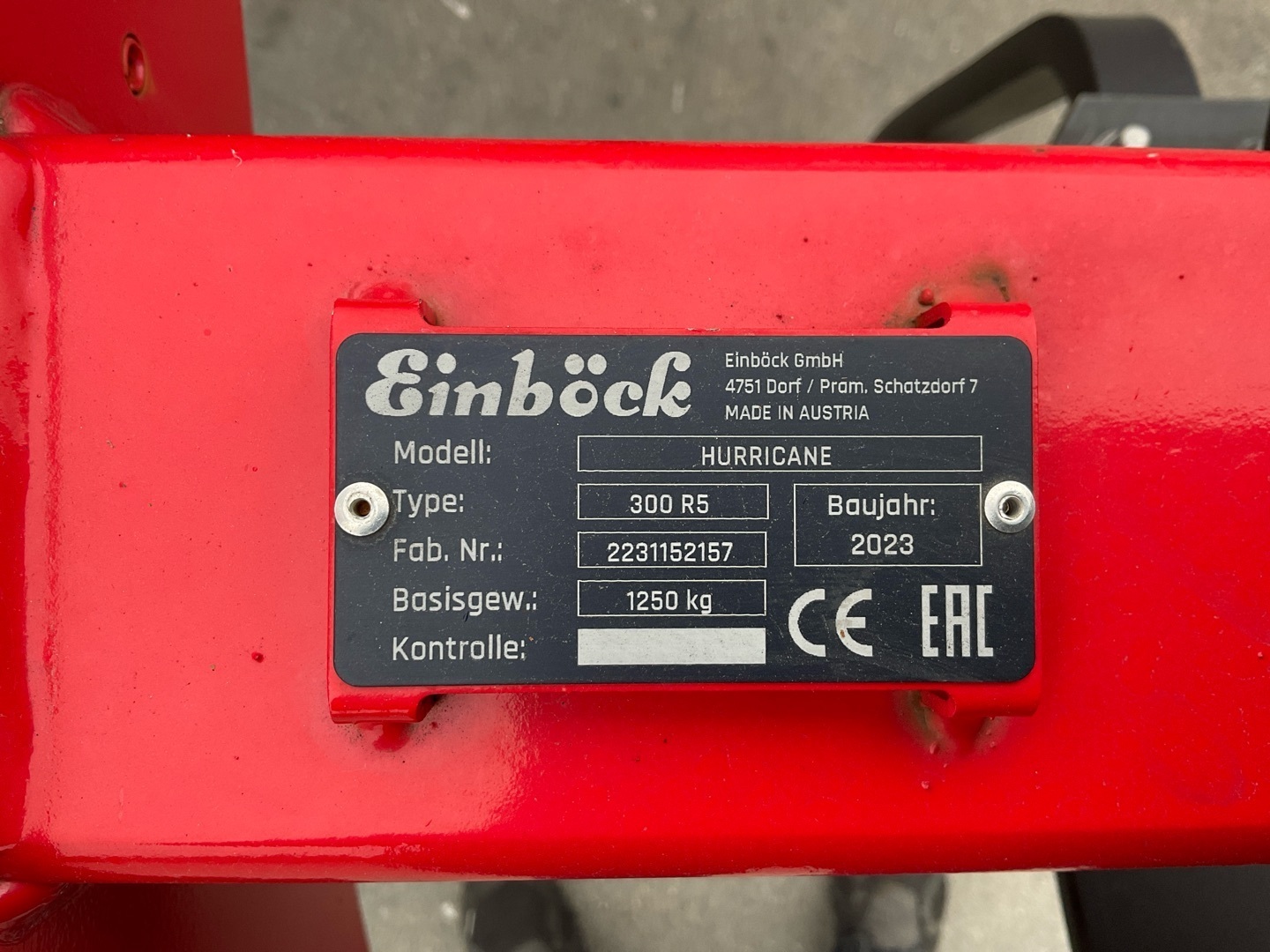 Einböck Hurricane 300 R 680125713879825212 © GM Bilder