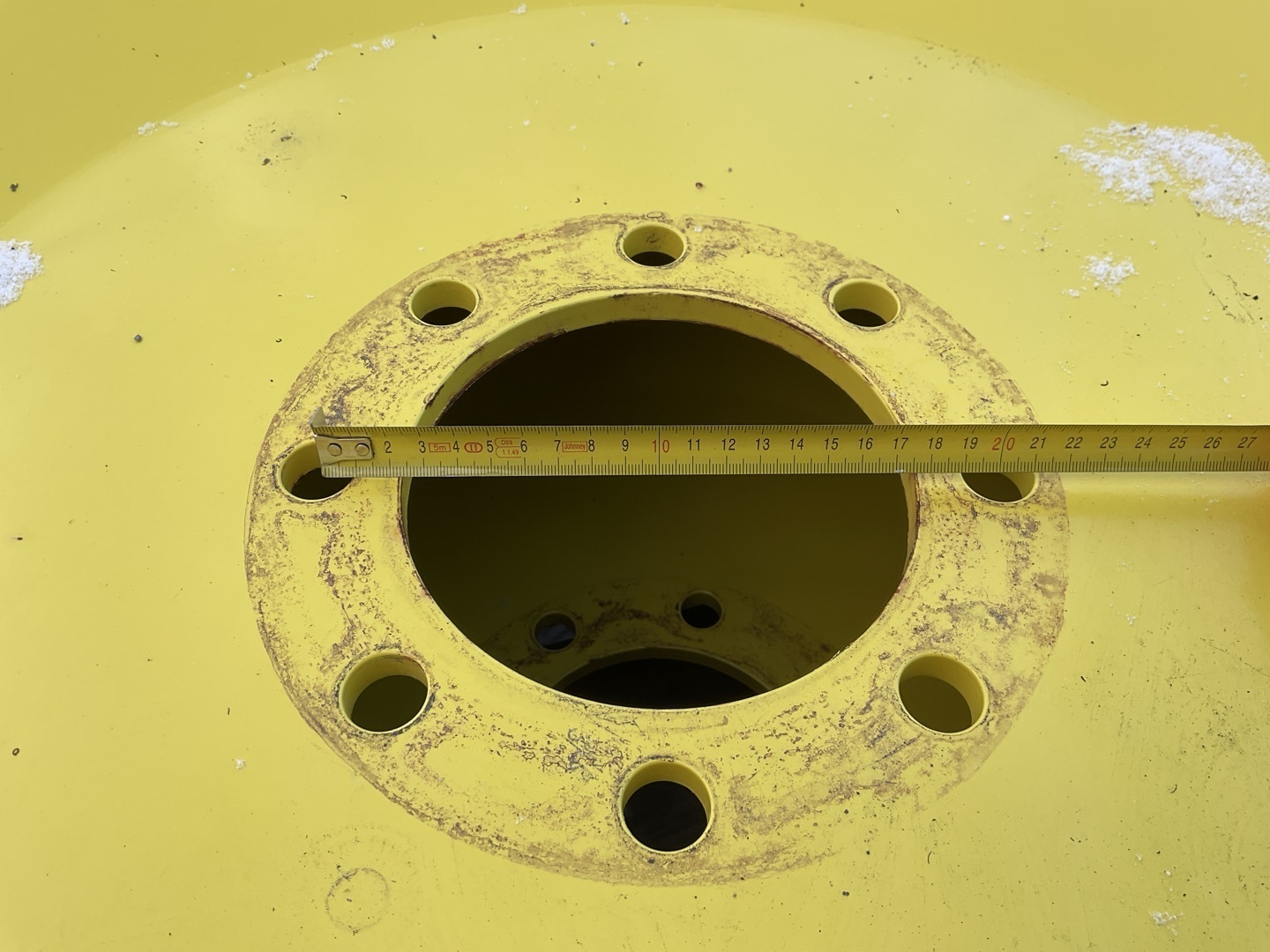 John Deere John Deere 320/95 R40 und 210/95 R 28 695307102239832012 © GM Bilder