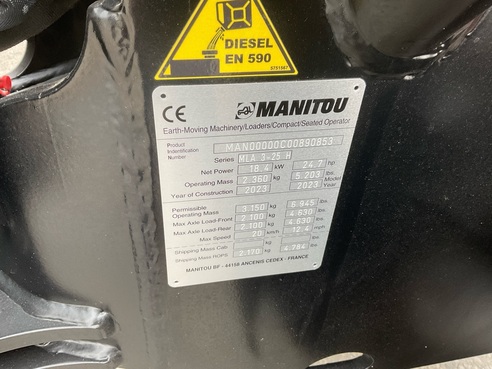 Manitou MLA 3-25 H 89085315 © GM Bilder