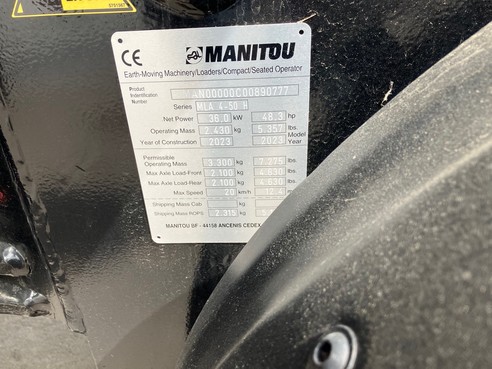 Manitou Manitou MLA 4-50 6718911909555679 © GM Bilder