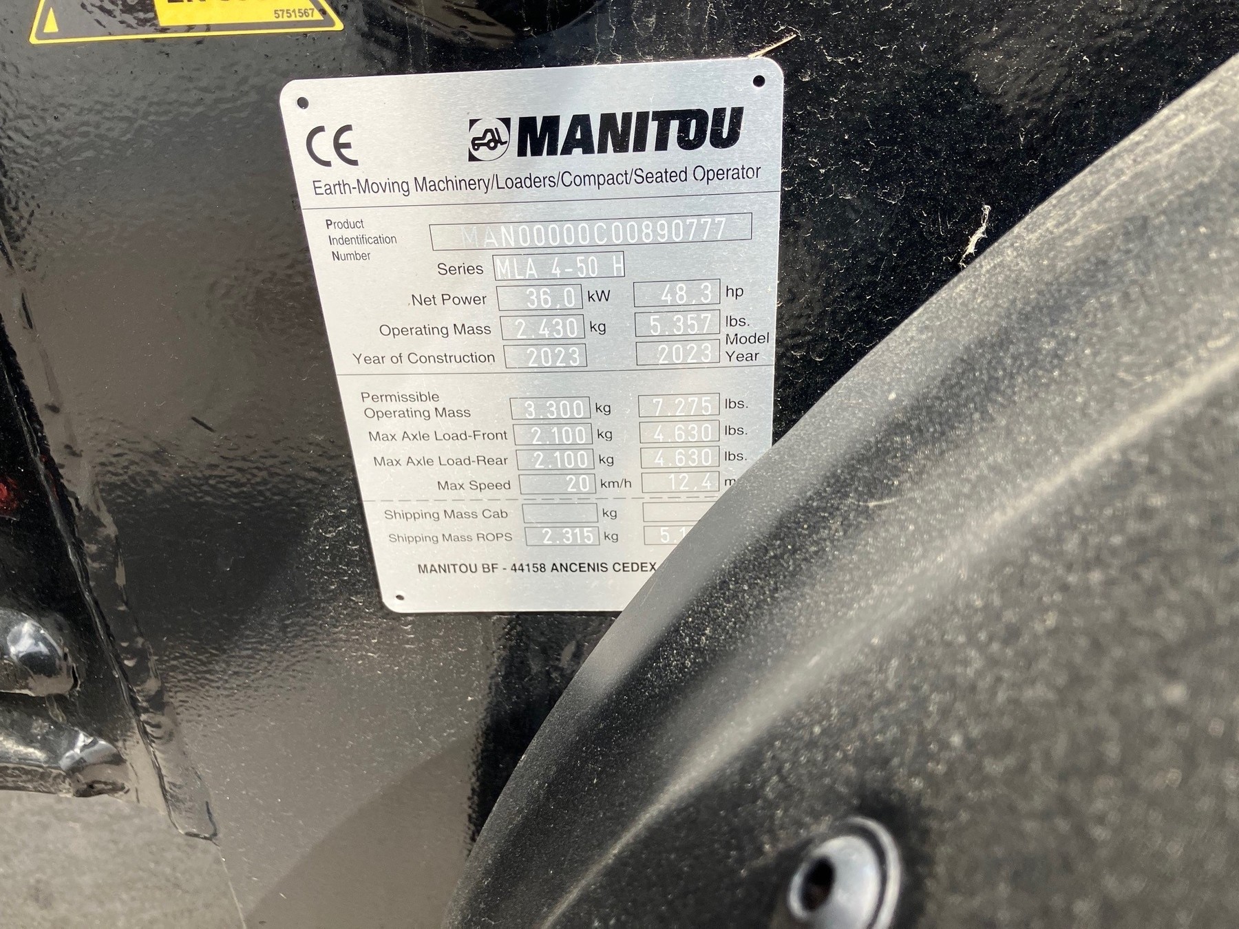 Manitou Manitou MLA 4-50 6718911909555679 © GM Bilder
