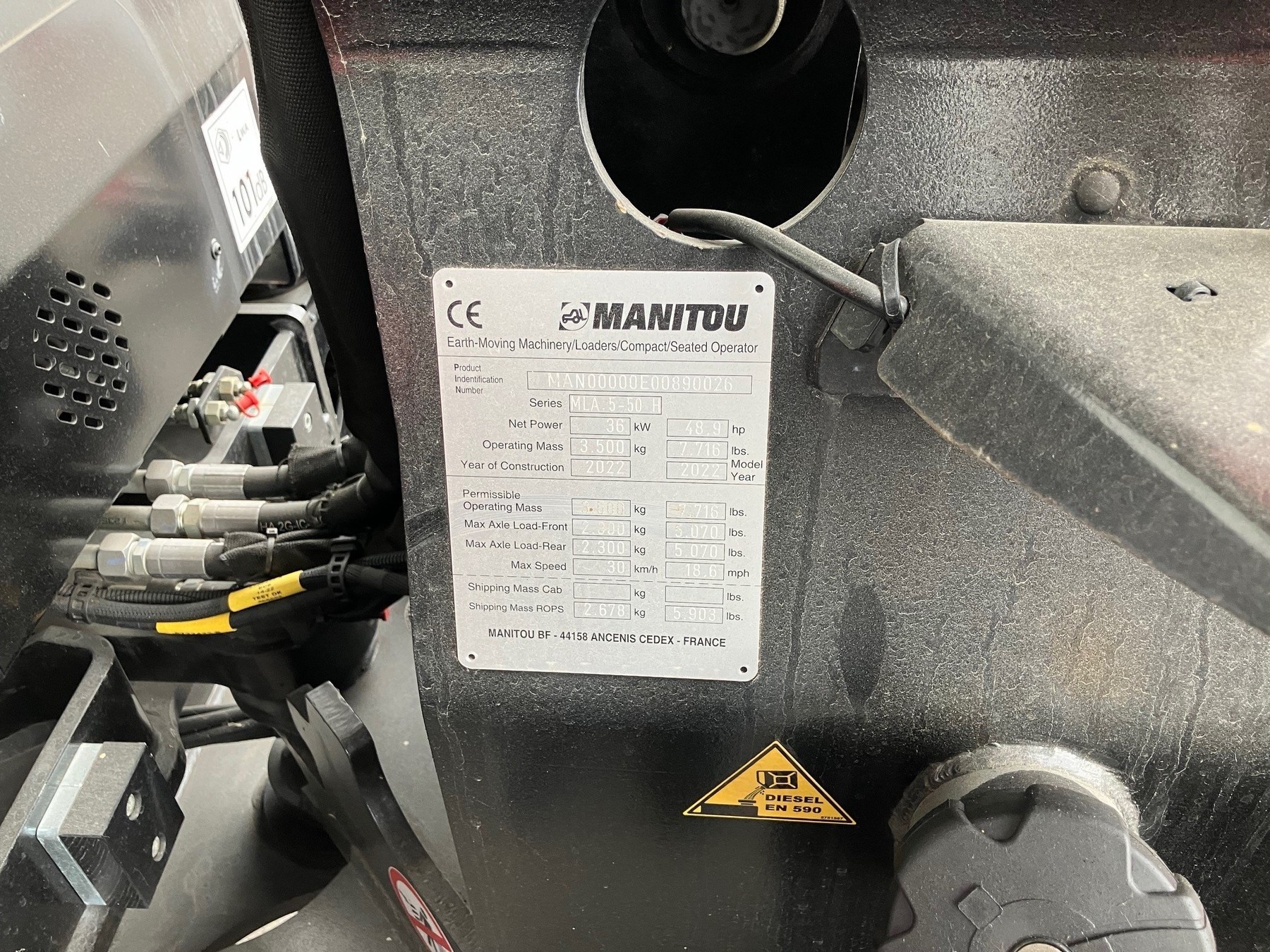 Manitou Manitou MLA 5-50 67946059705310 © GM Bilder