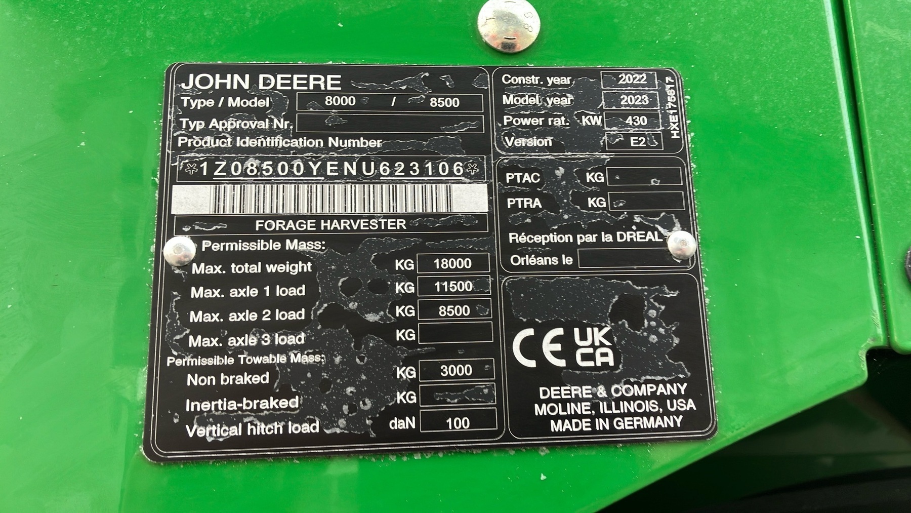 John Deere 8500i 6837385116 © GM Bilder