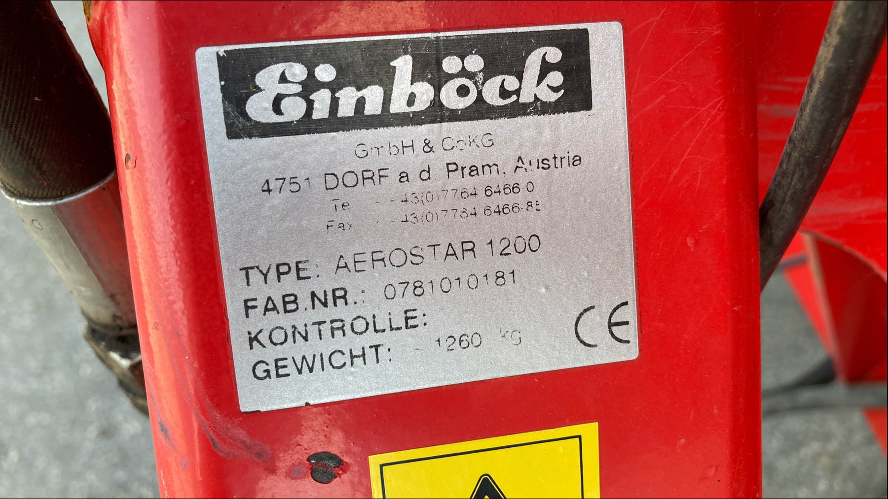 EinbÃ¶ck Aerostar 1200 683867648 © GM Bilder