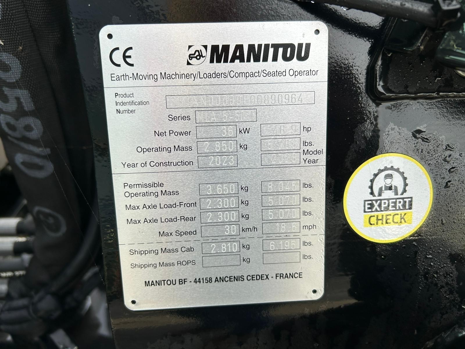 Manitou Manitou MLA 5-50 89096426 © GM Bilder