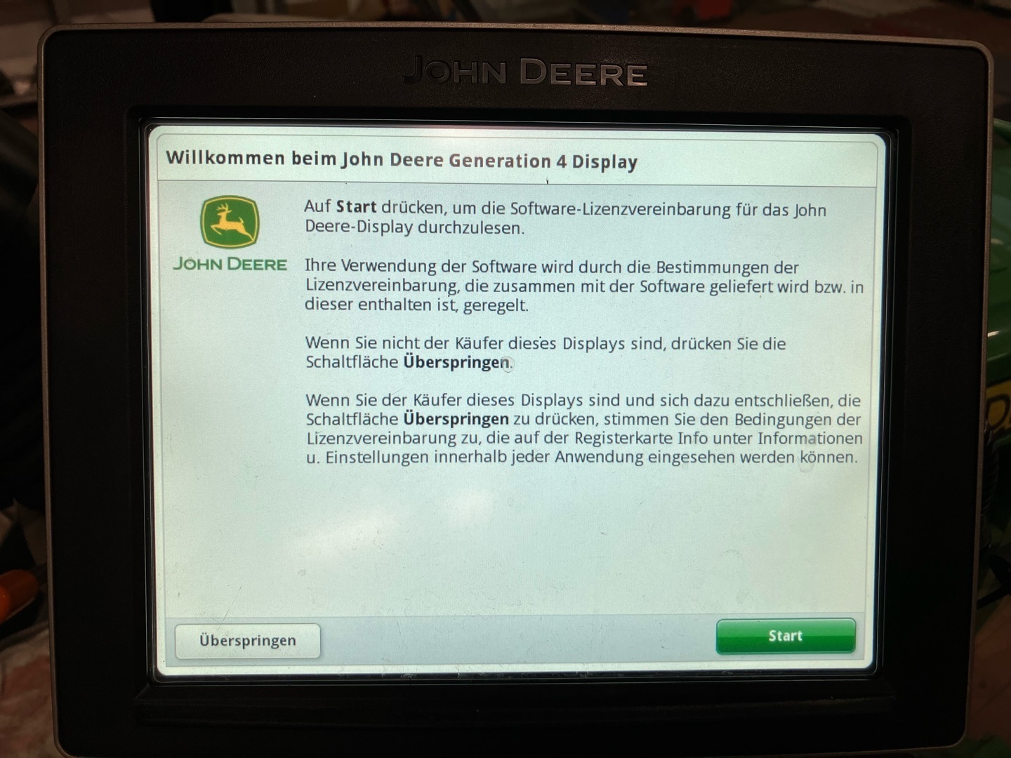 John Deere Lenksystem Starfire 6000 RTK 67578472434411143607 © GM Bilder