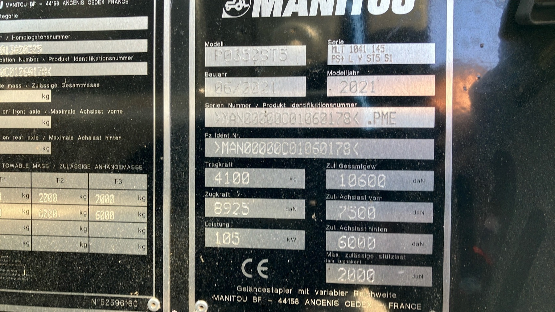 Manitou MLT 1041 145PS 67164043543618 © GM Bilder