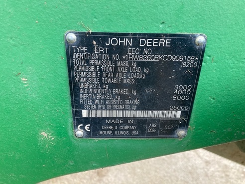 John Deere 8 RT 360 6754539097440923 © GM Bilder