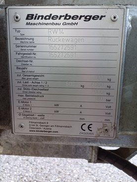 BINDERBERGER RW14 44148930 © GM Bilder