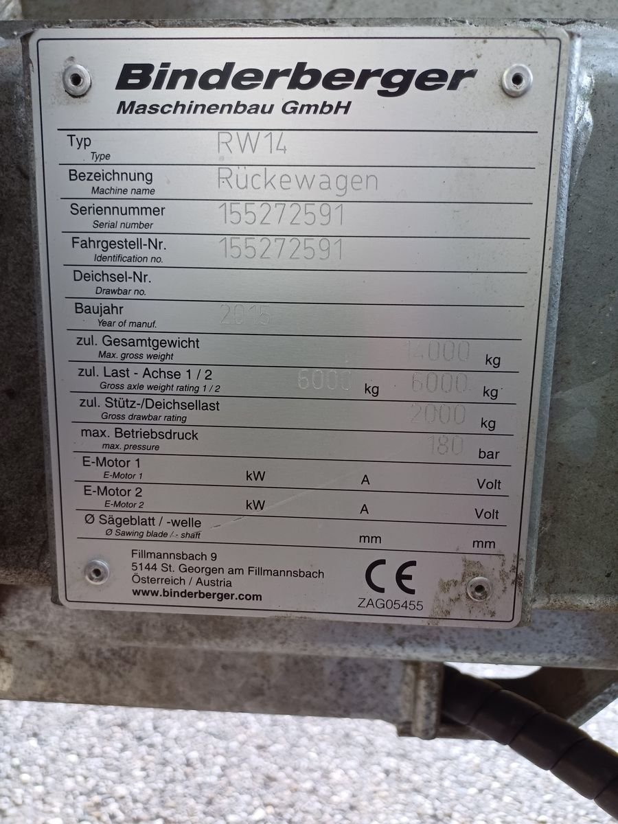 BINDERBERGER RW14 44148930 © GM Bilder