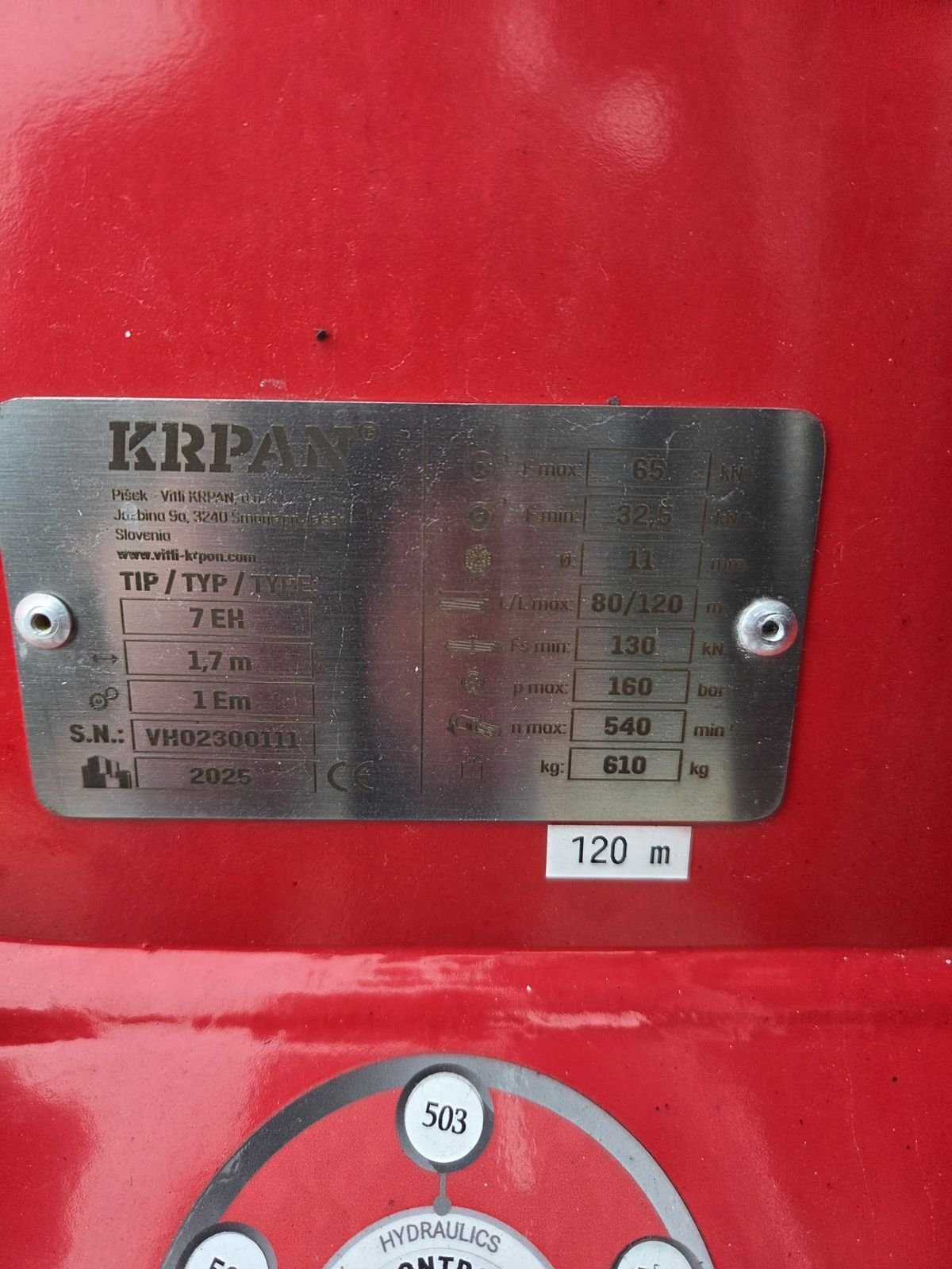 Krpan Krpan 7EH 1,7m 66120676 © GM Bilder