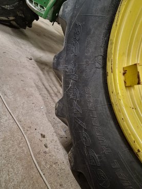 Michelin Ganitur Räder für JD 7030er Serie 33968283 © GM Bilder