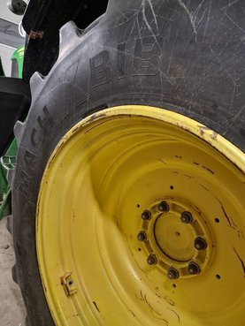 Michelin Ganitur Räder für JD 7030er Serie 33968284 © GM Bilder