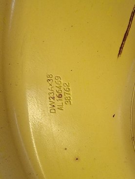 Michelin Ganitur Räder für JD 7030er Serie 33968287 © GM Bilder