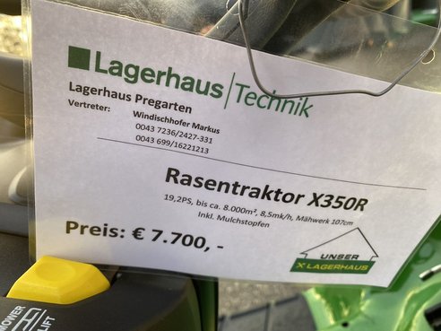 John Deere x350 R 41767652 © GM Bilder