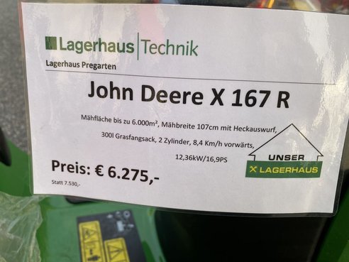 John Deere X 167 R 41770184 © GM Bilder