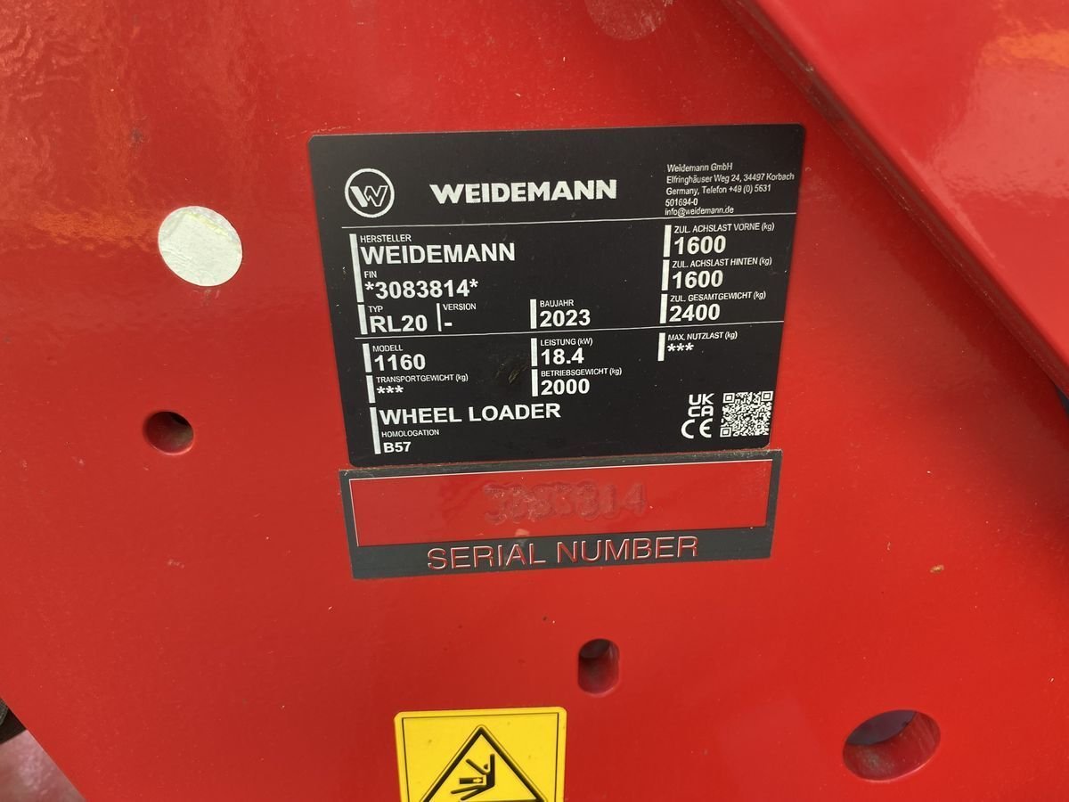 Weidemann Hoftrac 1160 44816025 © GM Bilder