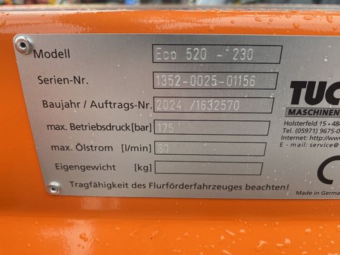 TUCHEL Kehrmaschine Eco 520 AB 230 54843082 © GM Bilder