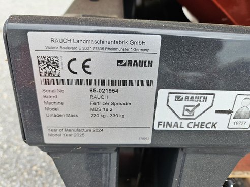 Rauch MDS 18.2 55862080 © GM Bilder