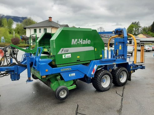 GÃ¶weil McHale F550 Presse mit Göweil 5040G Wickler 56064891 © GM Bilder