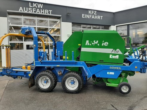 GÃ¶weil McHale F550 Presse mit Göweil 5040G Wickler 560648912 © GM Bilder