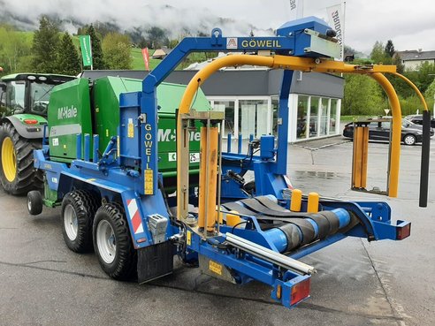 GÃ¶weil McHale F550 Presse mit Göweil 5040G Wickler 56064894 © GM Bilder