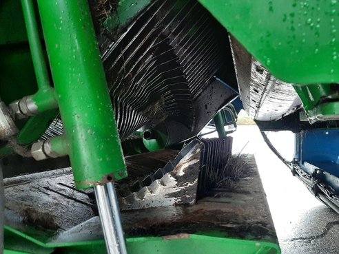 GÃ¶weil McHale F550 Presse mit Göweil 5040G Wickler 56064897 © GM Bilder
