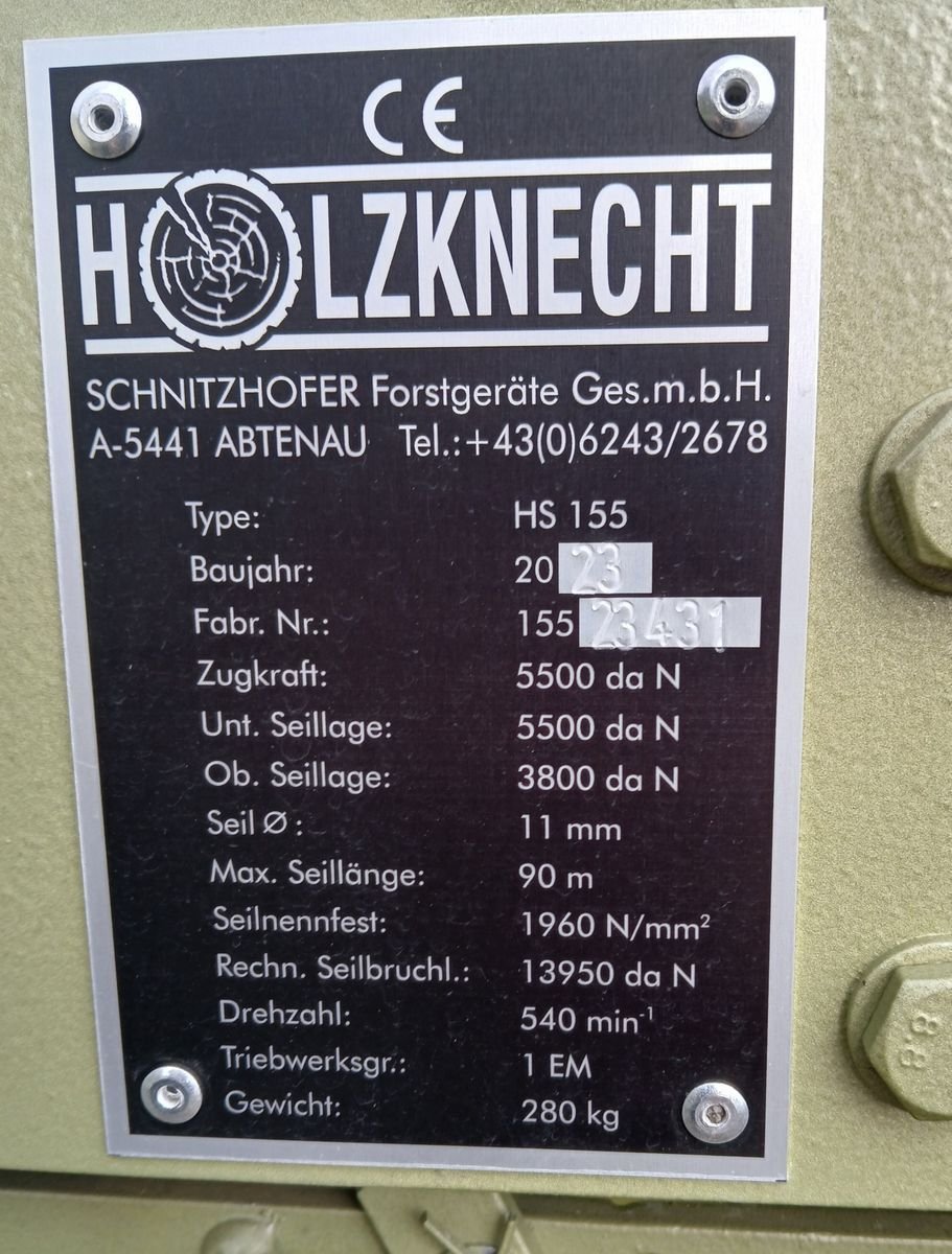 Holzknecht HS 155 48521151 © GM Bilder