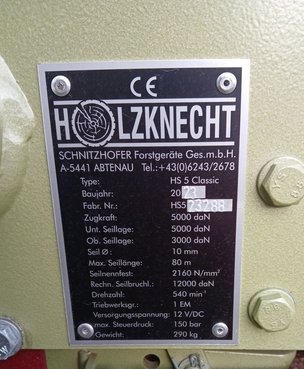 Holzknecht HS 5 Classic  48522133 © GM Bilder