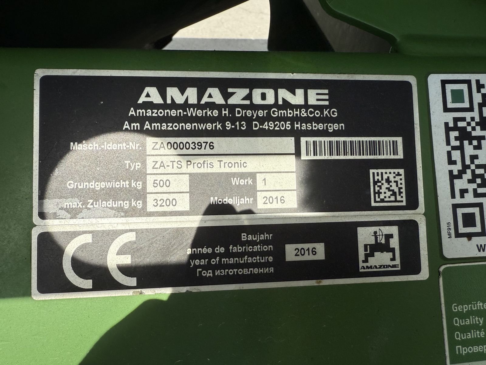 Amazone ZA-TS Profis Tronic 56915487 © GM Bilder