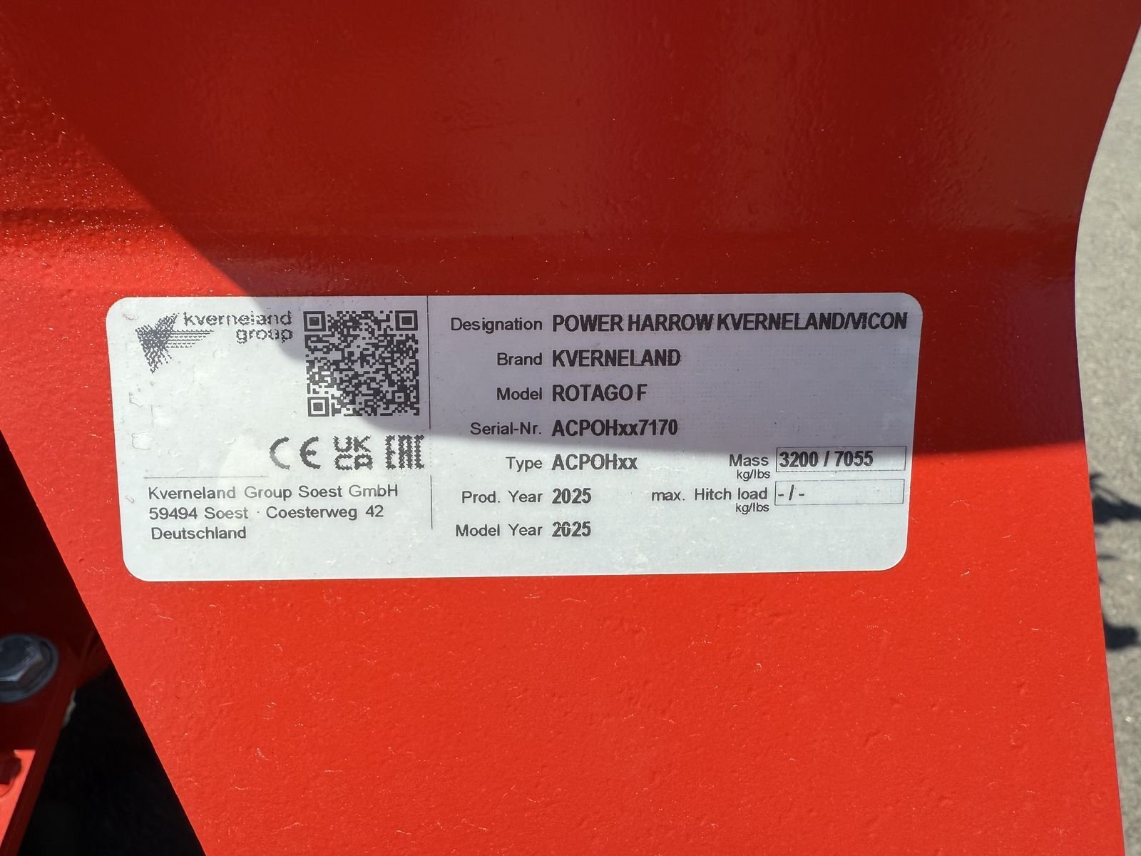 Kverneland Rotago 4050 F 56915797 © GM Bilder