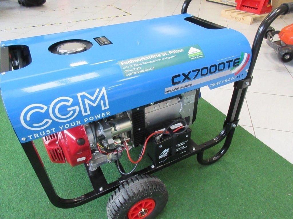 Hartner Stromerzeuger CX 7000 TE inkl. Radsatz 190411260 © GM Bilder
