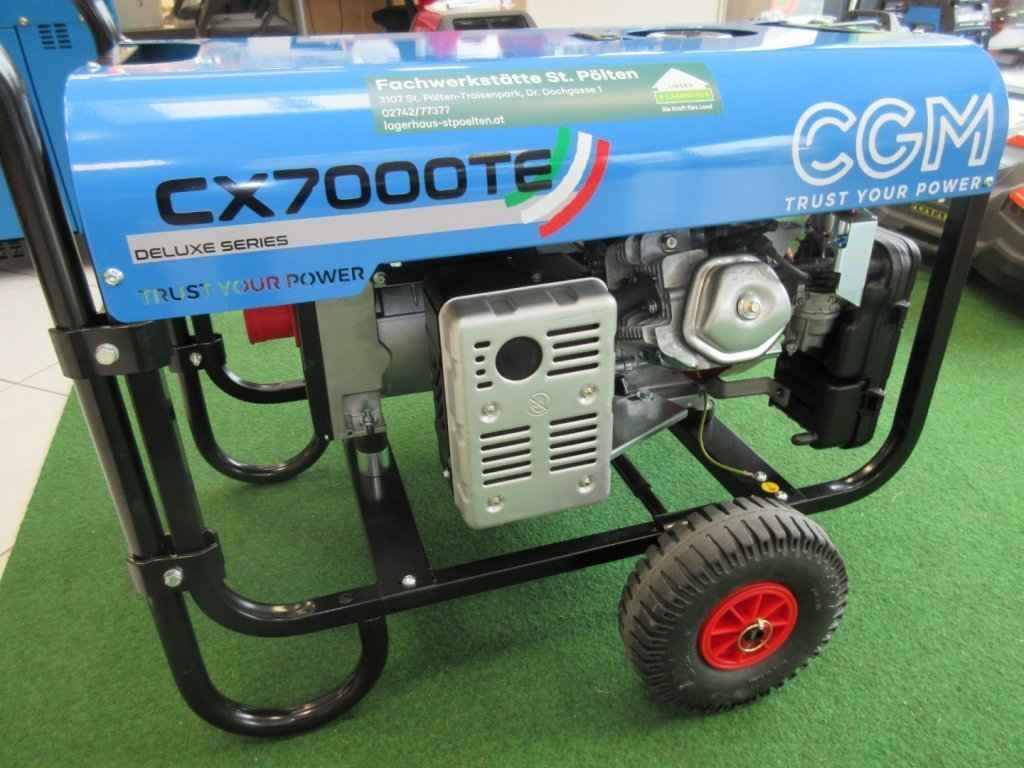 Hartner Stromerzeuger CX 7000 TE inkl. Radsatz 190411262 © GM Bilder