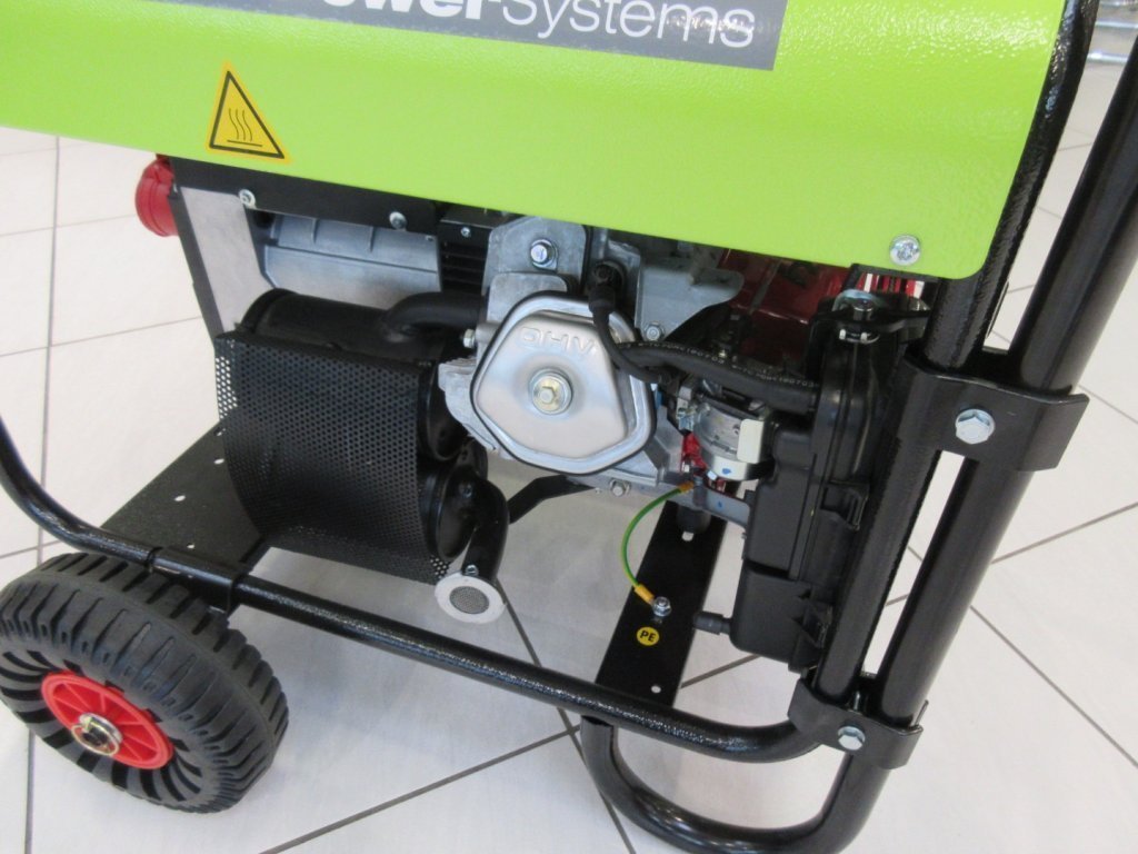 Hartner Stromerzeuger ES 8000 THI-AVR inkl. Radsatz 190411523 © GM Bilder