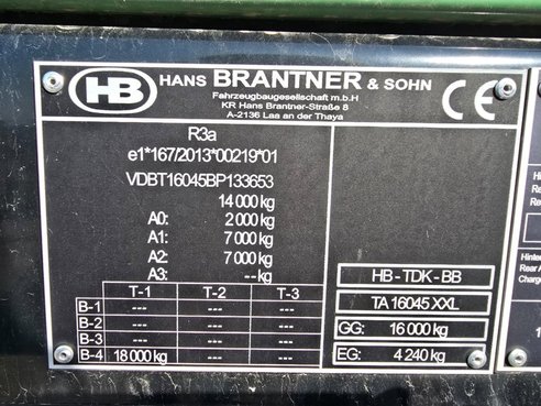Brantner TA 16045/2 XXL 40km/h 190425614 © GM Bilder